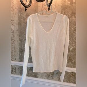 John Galt Cream Knit sweater
